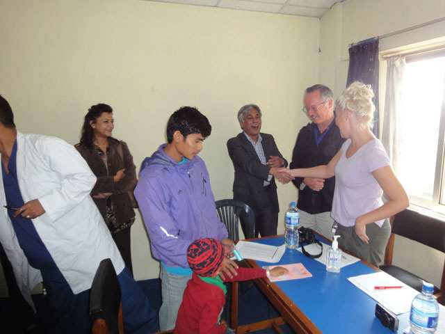 Dr Rebecca returning to Nepal