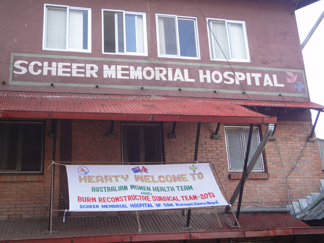 Scheer Memorial Hospital in Nepal