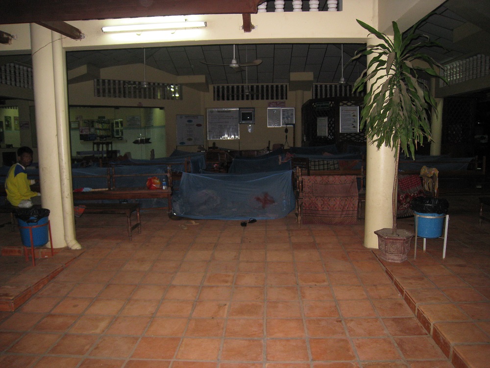 Cambodian Emergency and Outpatient Department closed for the day