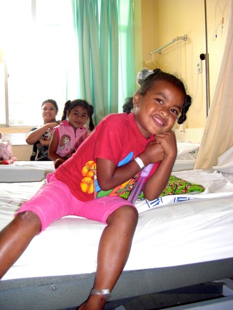 Tonga cardiac patient ready to go home