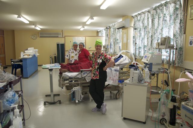 Intensive Care Unit team hard at work in Tonga
