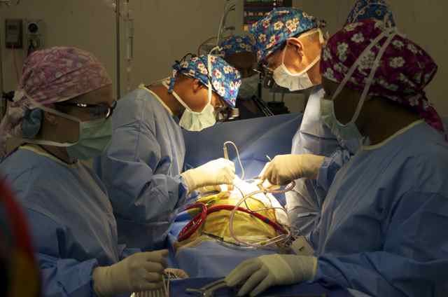 During surgery with Noah and Graham