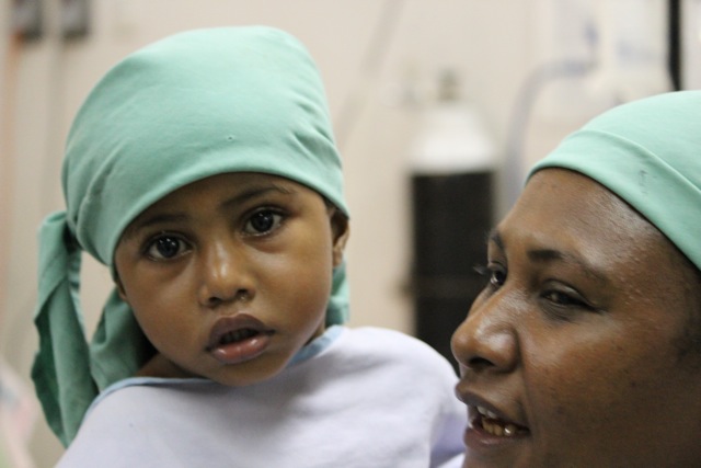 PNG cardiac patient waiting for surgery