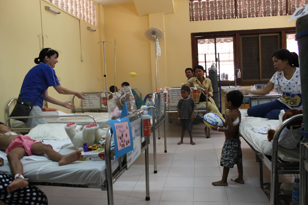 Cambodia day on the ward