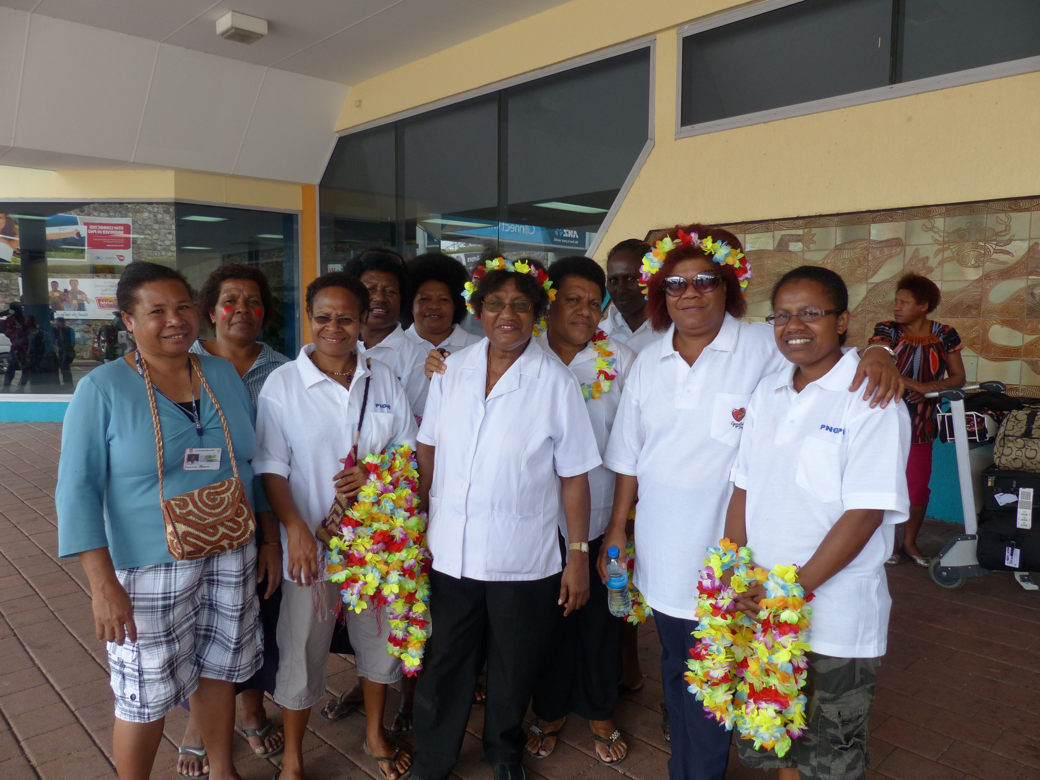 theatre staff from port moresby hospital